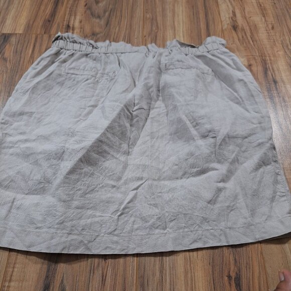 St Tropez 100% Linen Skirt size large - Picture 2 of 8
